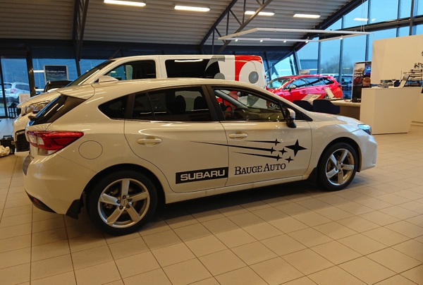 Bildekor Bauge Auto subaru